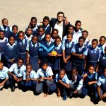 Gaurav Tekriwal teaching kids in South Africa