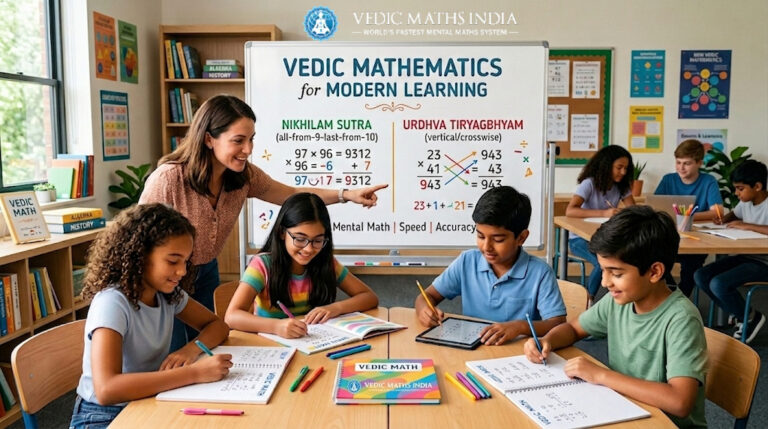 Vedic Mathematics Learning Routes for Students and Teachers India